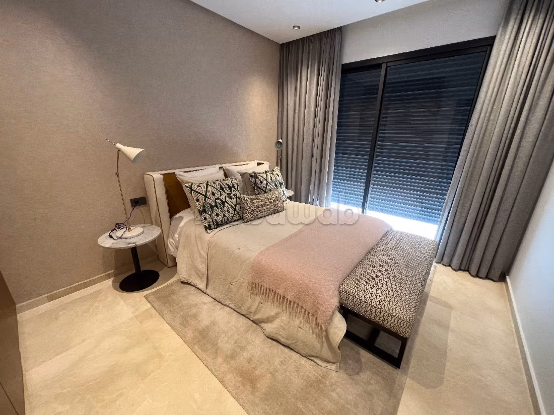 Bellissimo appartamento in affitto a Ain Diab. 3 camere da letto. Ammobiliato