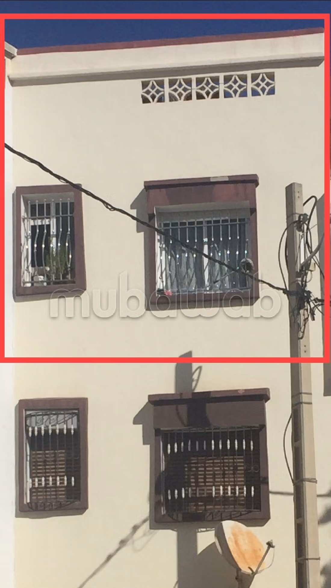 Superbe appartement à vendre à Hay Houda. 4 grandes pièces. Parabole