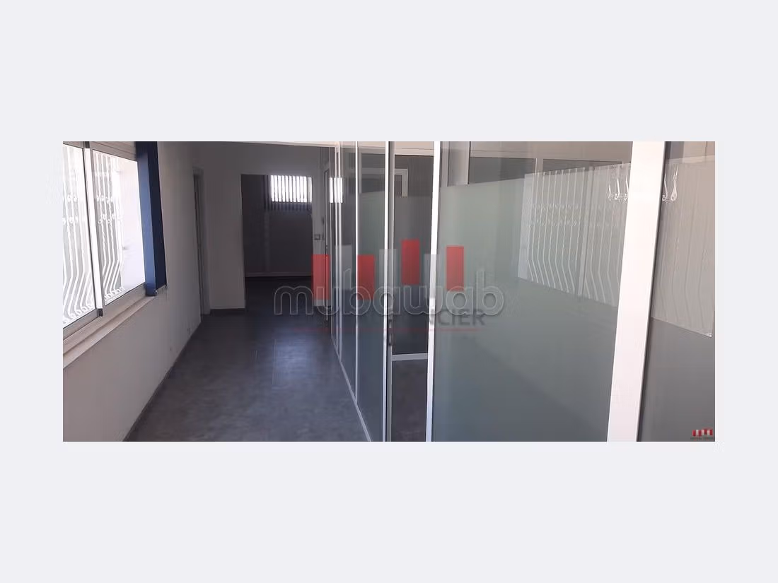 Kantoorruimte te huur. Totale oppervlakte 440 m². 