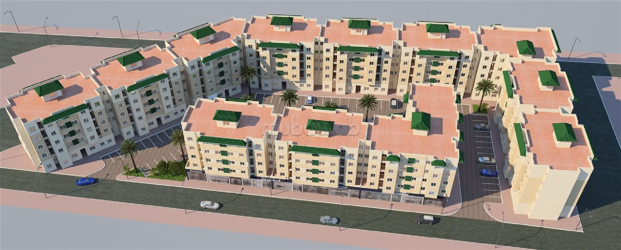 Vendita di un bell'appartamento a Ahl Loghlam (Hay Assalam). Superficie di 85 m². Con ascensore e giardino. 