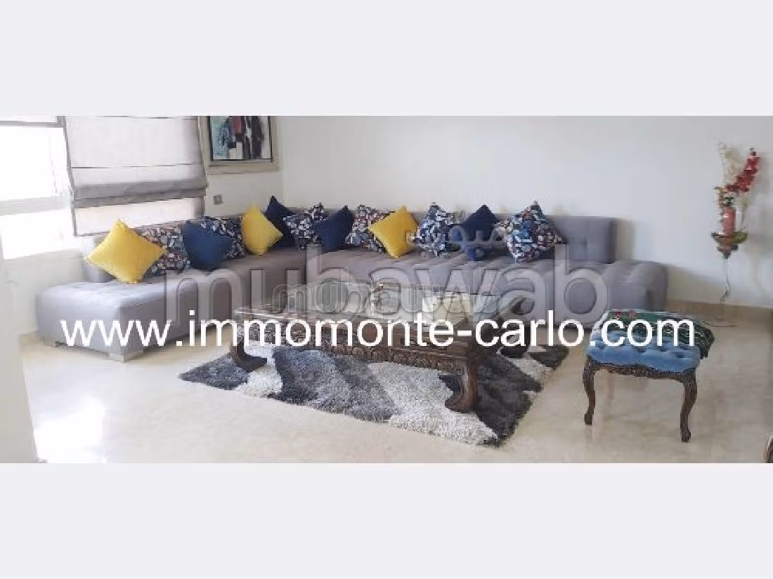 Appart haut standing meublé avec grande terrasse