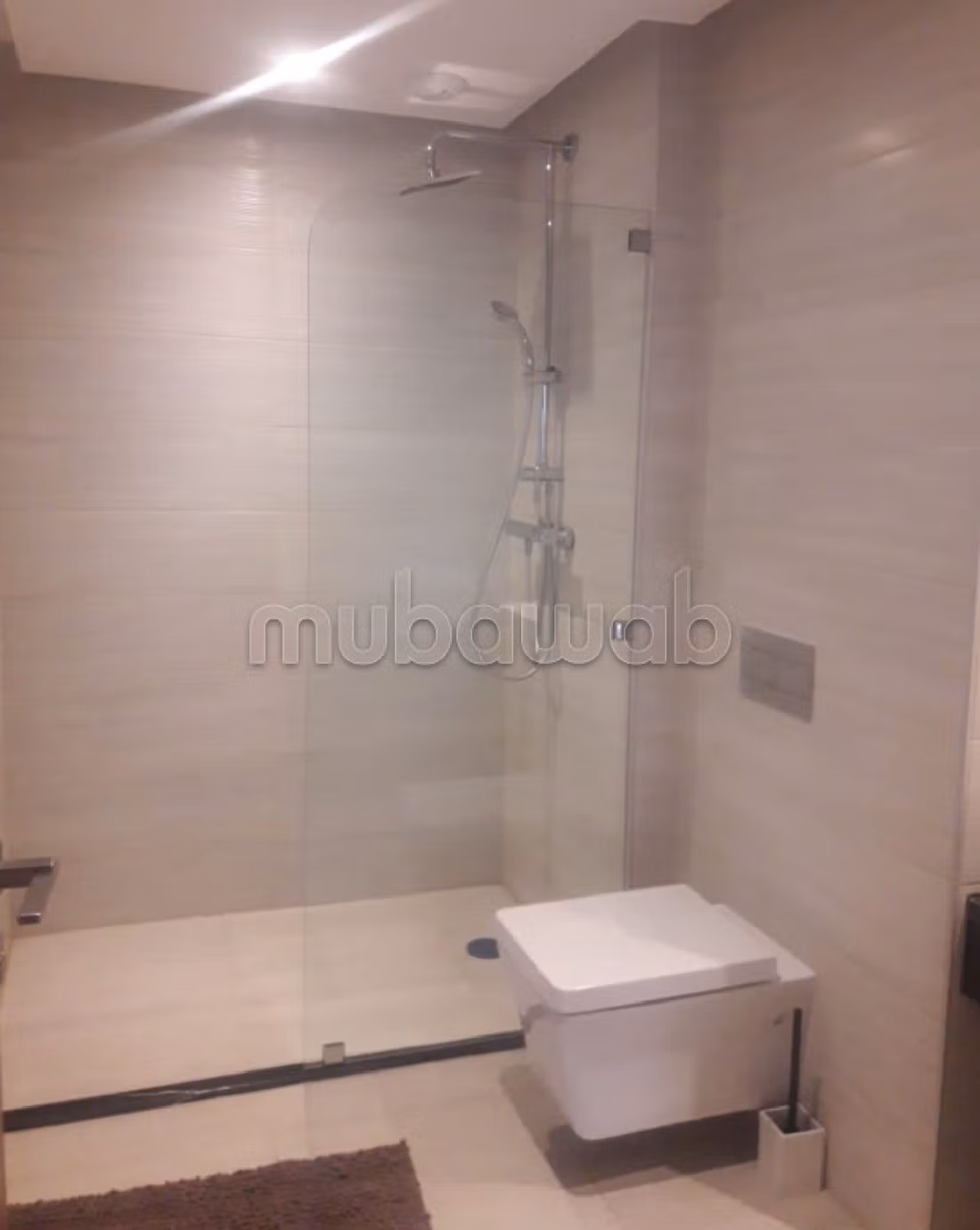 Great apartment for rent in Casablanca Finance City. 3 large rooms. With lift and terrace.