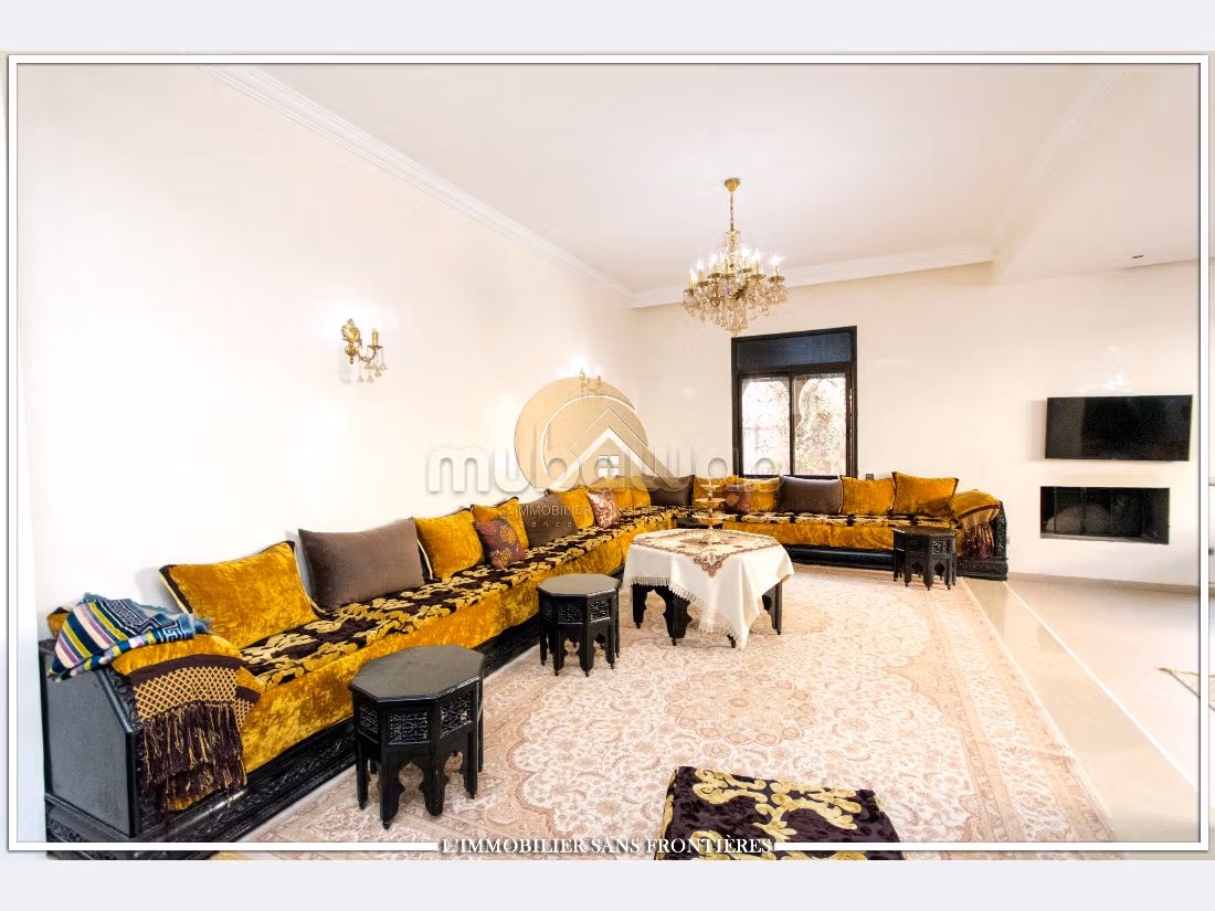 Villa meublée 350m² à louer, Targa Marrakech