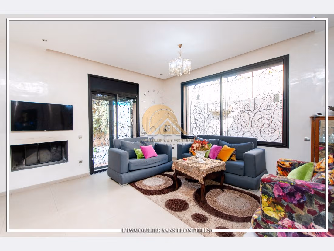 Villa meublée 350m² à louer, Targa Marrakech