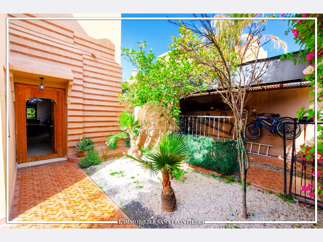 Villa meublée 350m² à louer, Targa Marrakech