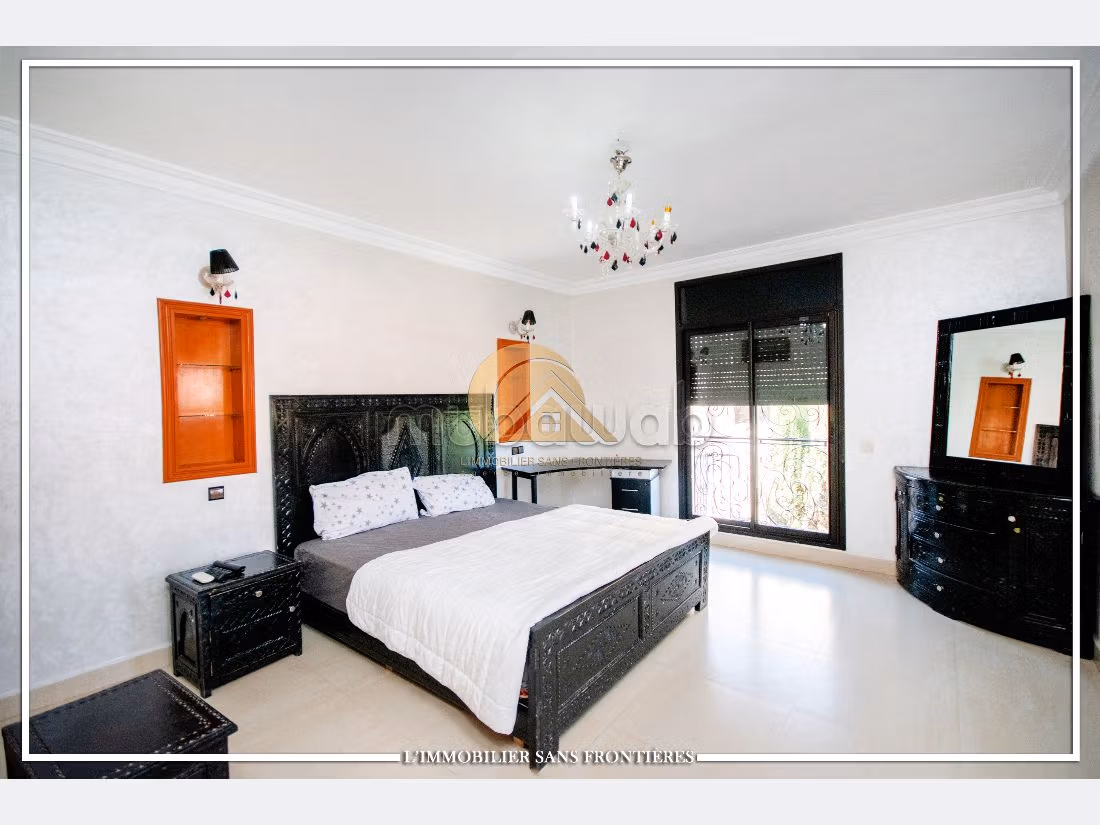 Villa meublée 350m² à louer, Targa Marrakech