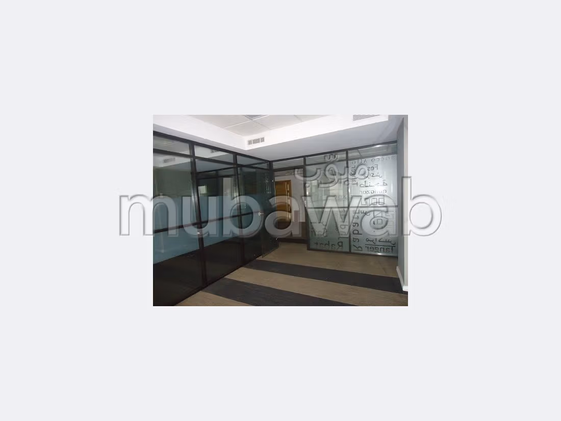 Plateau de bureau LPB582 de 290 m² a bd Anfa