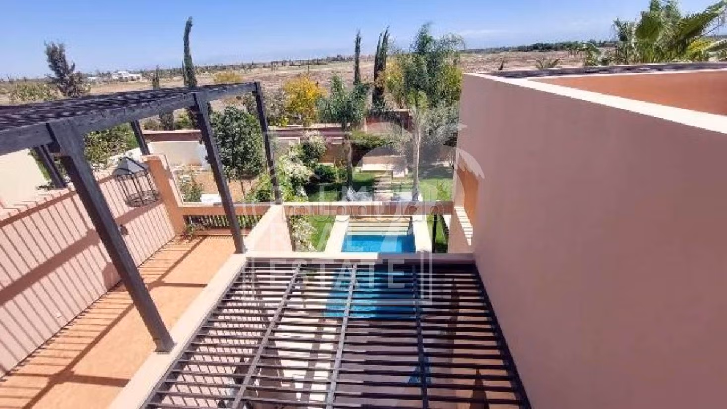 Affitta questo riad a Amelkis. Superficie totale 470 m². Giardino e terrazzo. 