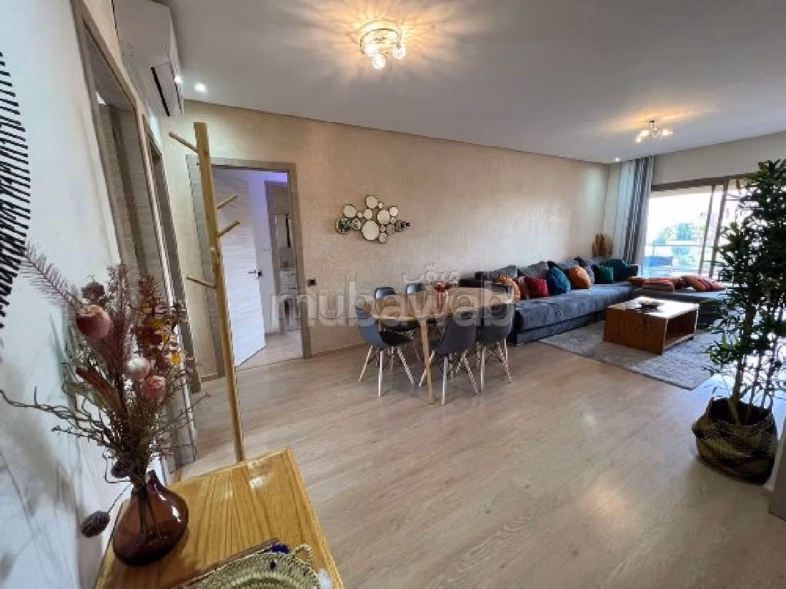 Nu huren: appartementen in Agdal. Totale oppervlakte 80 m². Beveiligingssyeem en verstevigde deur.