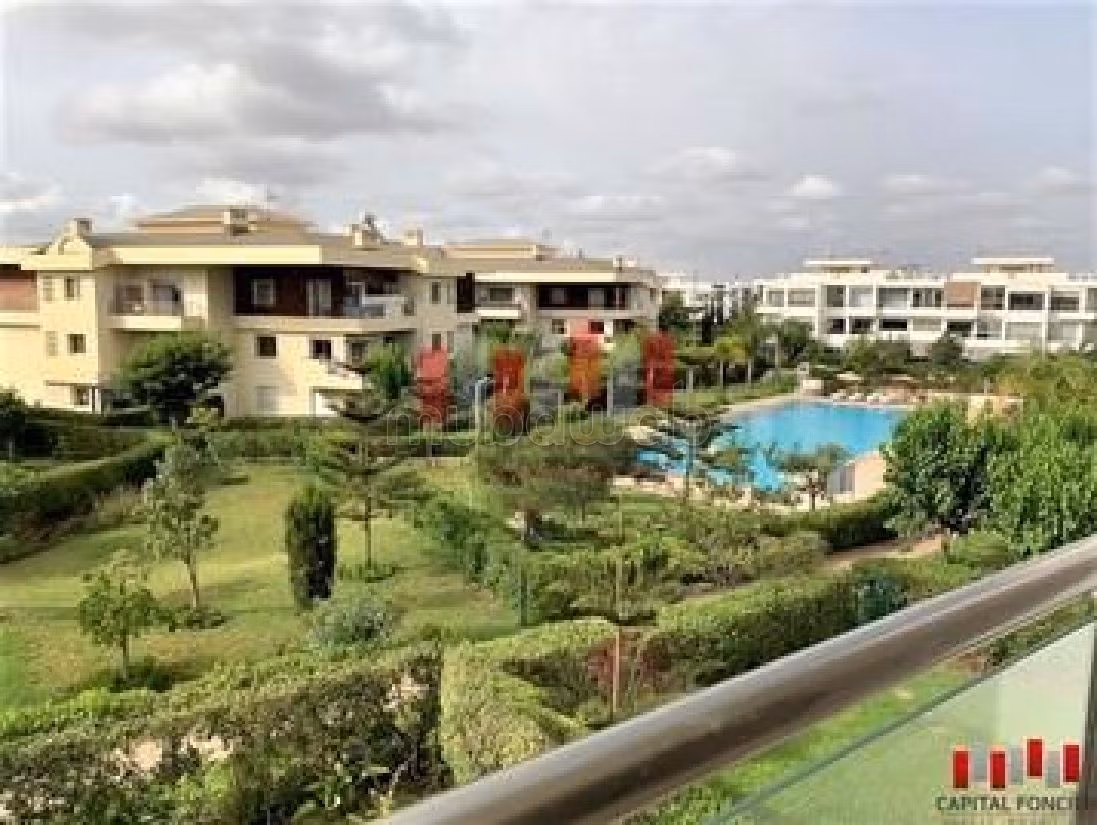 Rez jardin / deux chambres/ bouskoura