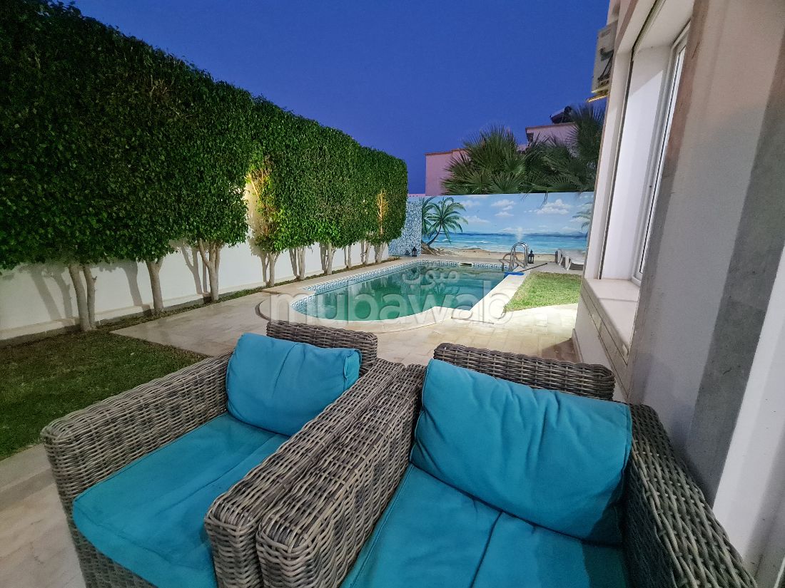 Luxury villas & houses for rent in Yasmine Hammamet. 9 large rooms