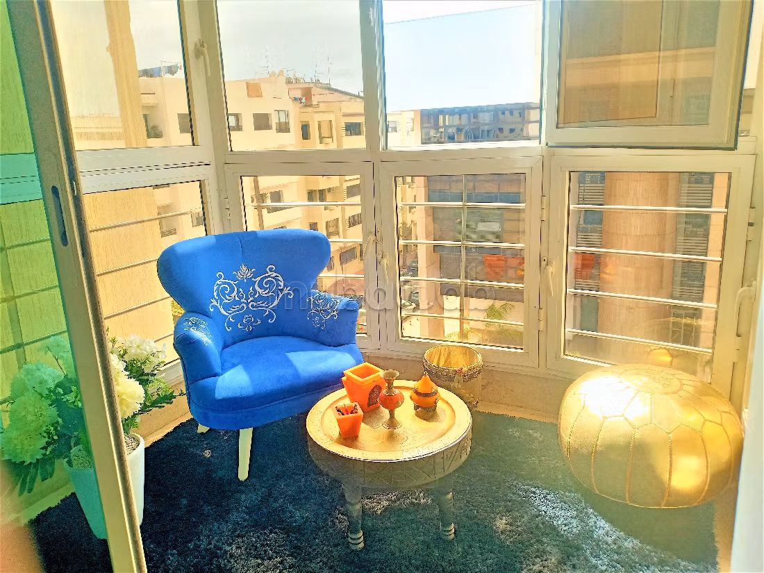 Très Bel Appartement 3 Chambres Meublé à Hay Riad