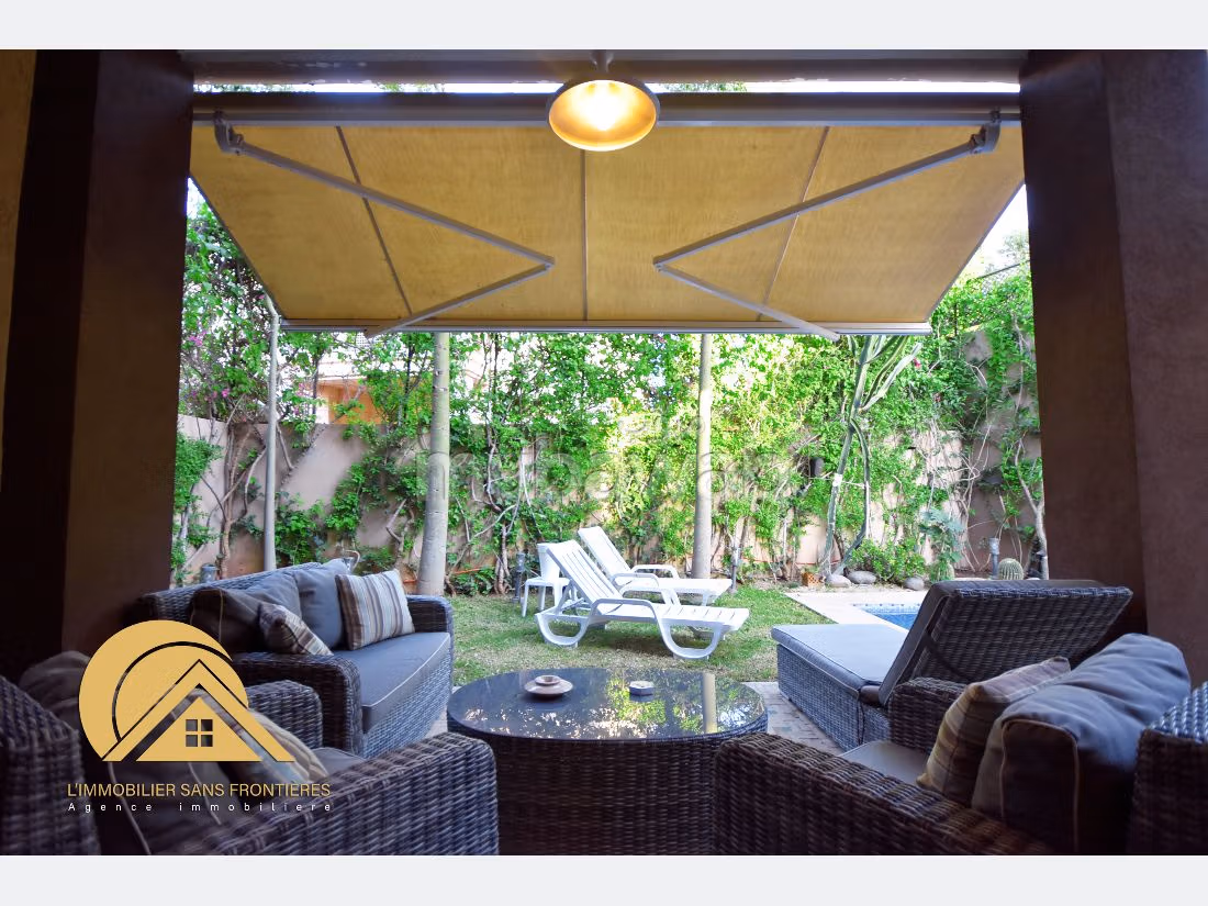 Villa Moderne Meublée à Louer à la Nuitée – Targa Marrakech