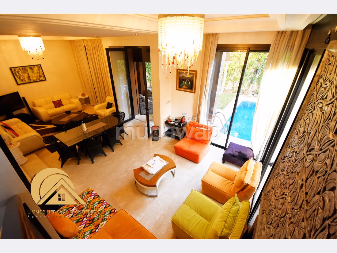Villa Moderne Meublée à Louer à la Nuitée – Targa Marrakech