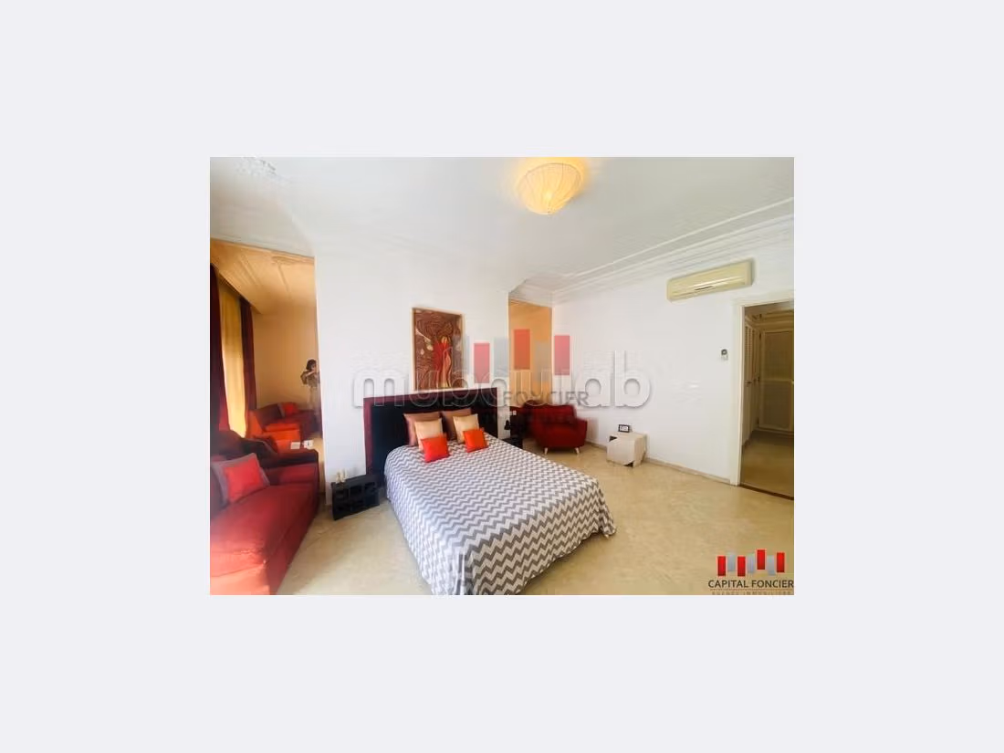 Luxury Villa for rent in Ain Diab. Surface area 700 m². Swimming pool. 