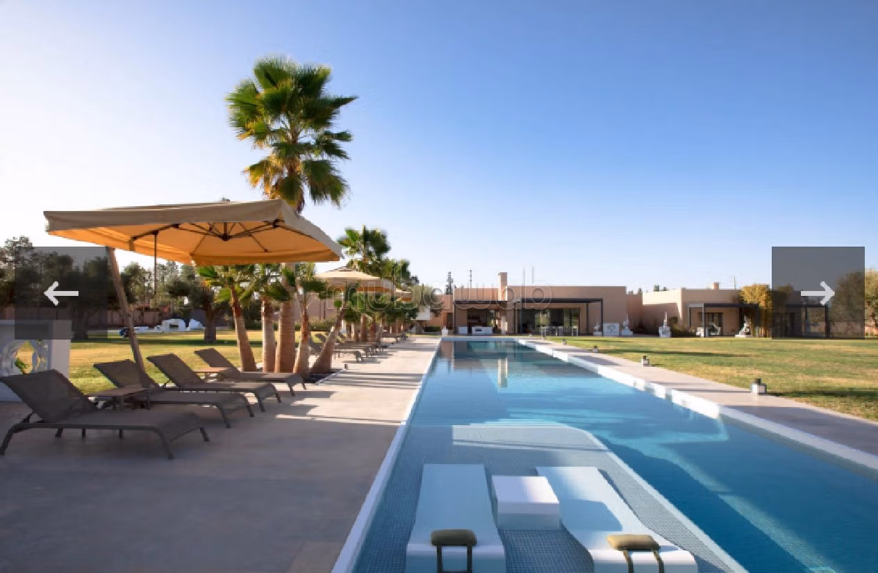 Villas y casas de lujo en alquiler en Route Amizmiz. Gran superficie 6000 m². Estancia 3.