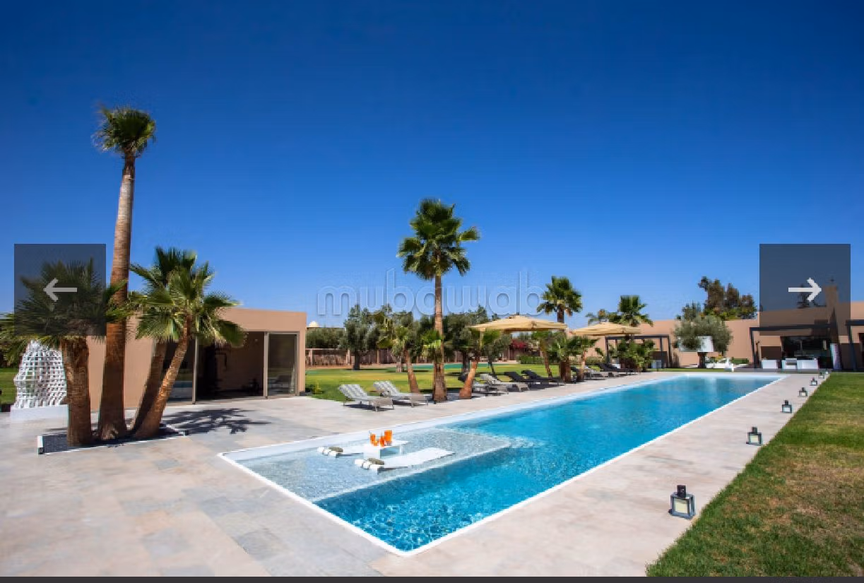 Villas y casas de lujo en alquiler en Route Amizmiz. Gran superficie 6000 m². Estancia 3.