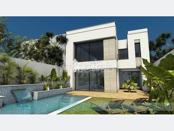 Casa di lusso in vendita a Hammamet. 5 locali. Antenna parabolica e porta blindata. 