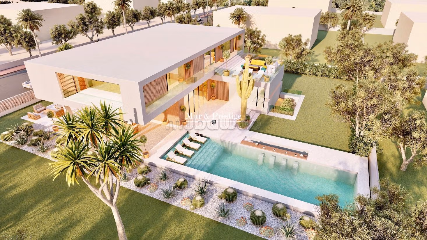 Villa de alto standing en venta en Agdal. Pequeña superficie 900 m². 