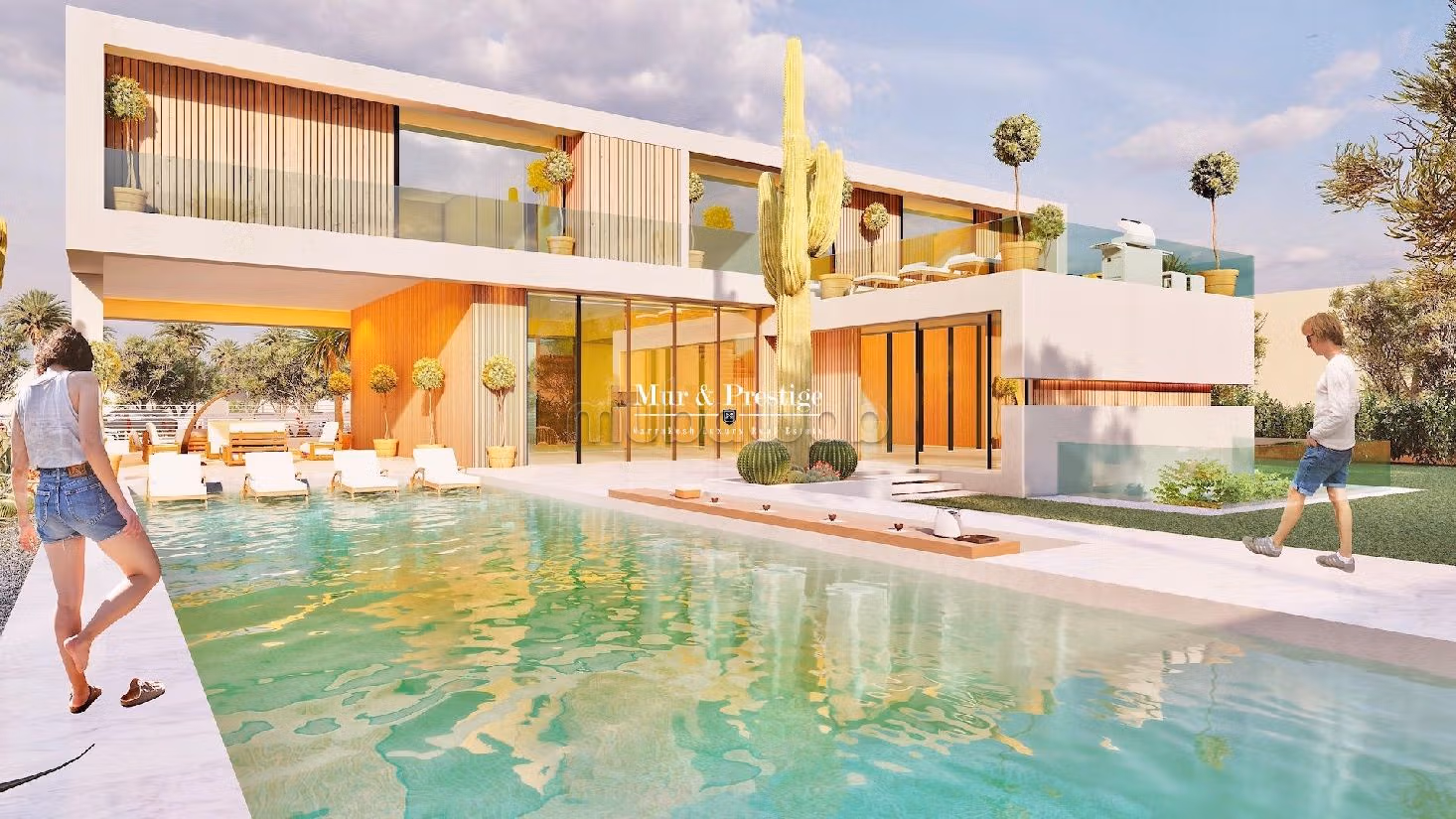 Villa de alto standing en venta en Agdal. Pequeña superficie 900 m². 