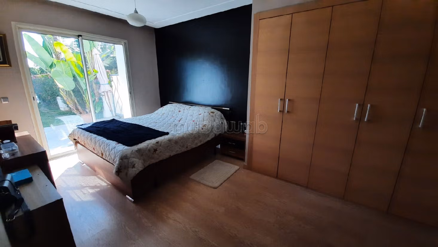 شقة للبيع ببوسكورة. 3 غرف ممتازة. مسبح و مدفأة. 