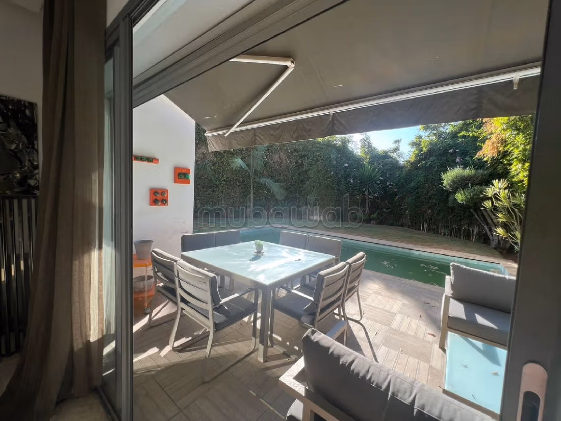 Très belle villa meublée à louer, ain diab