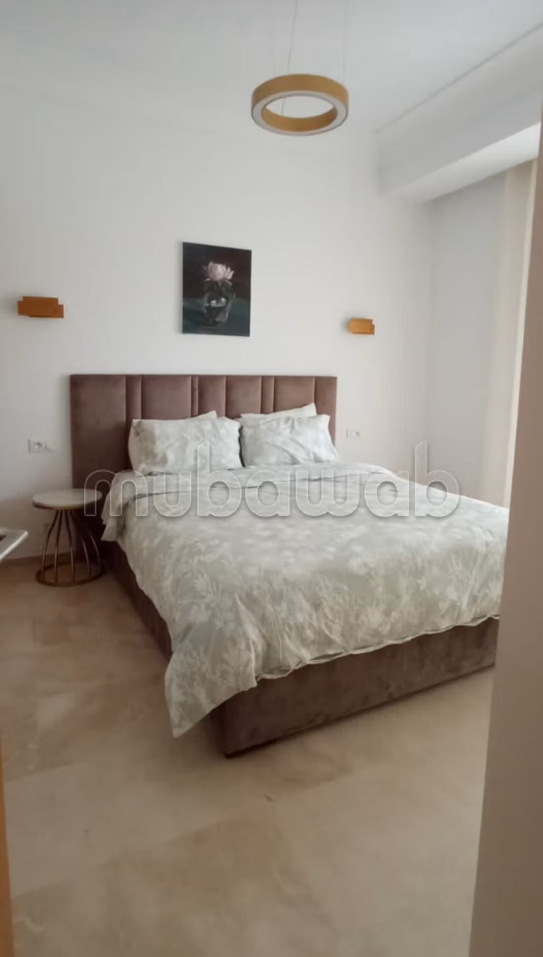 Très bel appartement en location à Casablanca Finance City. 1 chambre. Avec ascenseur et terrasse