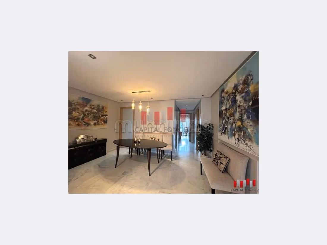 شقة للشراء ببوسكورة. 3 غرف ممتازة. مرآب. 