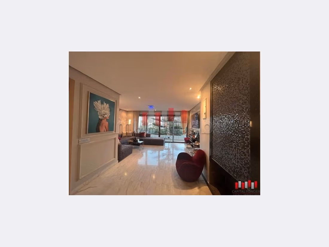 شقة للشراء ببوسكورة. 3 غرف ممتازة. مرآب. 