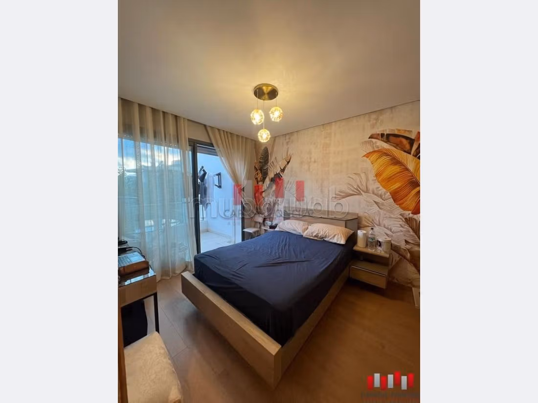 شقة للشراء ببوسكورة. 3 غرف ممتازة. مرآب. 