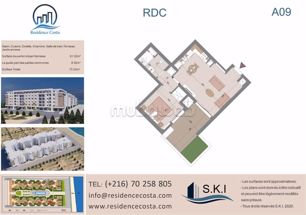 Eleganza con i piedi nell'acqua - S2 di 70,24  m²
