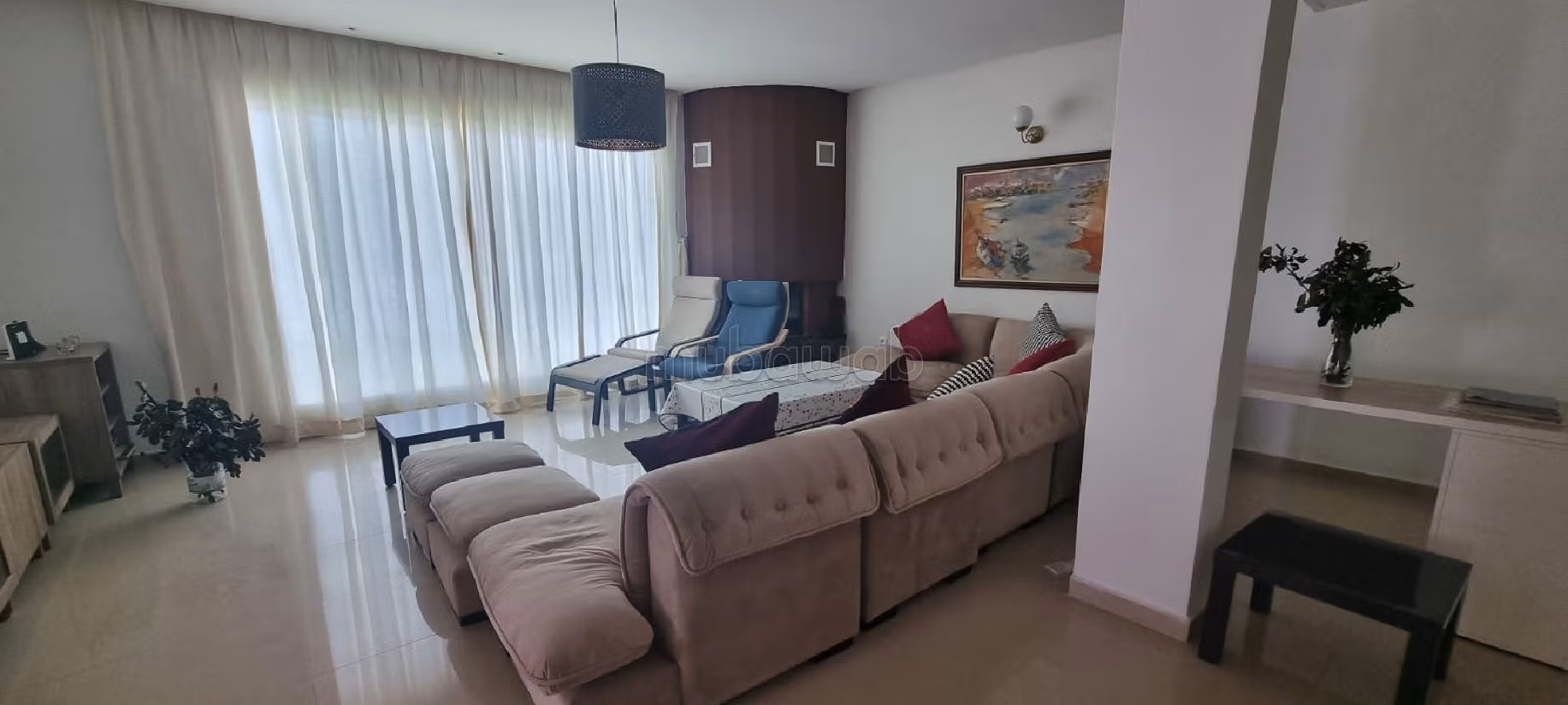 Villa meublé à louer à Skhirat à plage jawhara