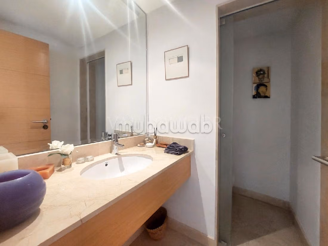 Location très bel appartement 168m2 3chambres Palmeraie ville verte, casablanca