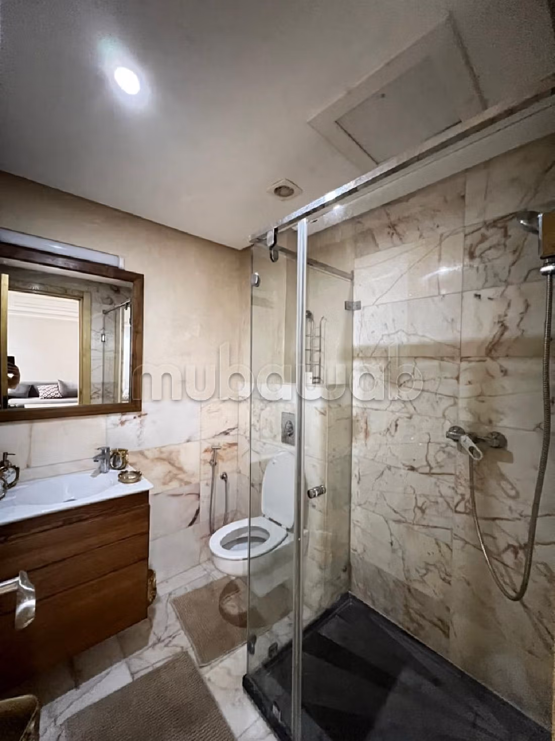 شقة للكراء ببوسيجور. 2 غرف. مفروشة.