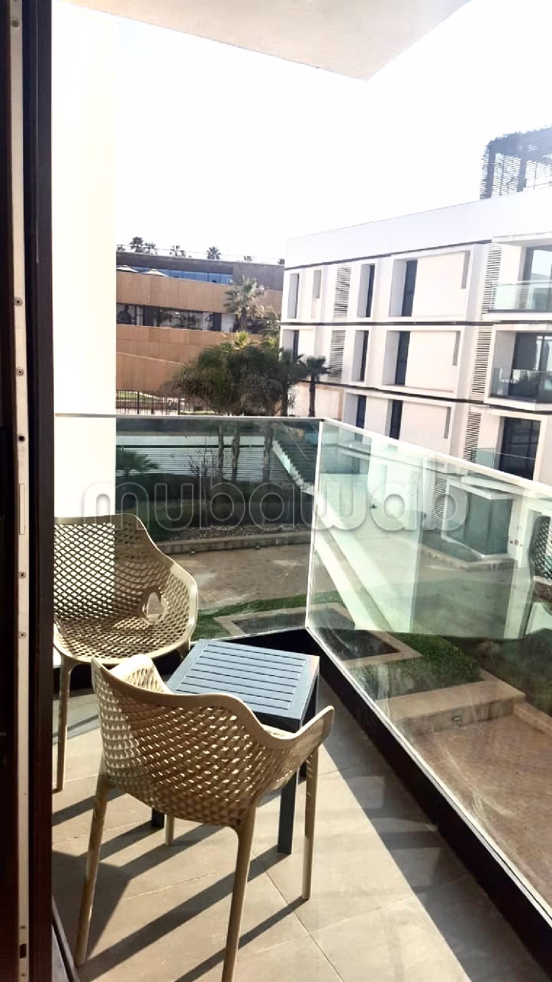 شقة جميلة للكراء بعين الذياب. 3 قطع. مفروشة. 