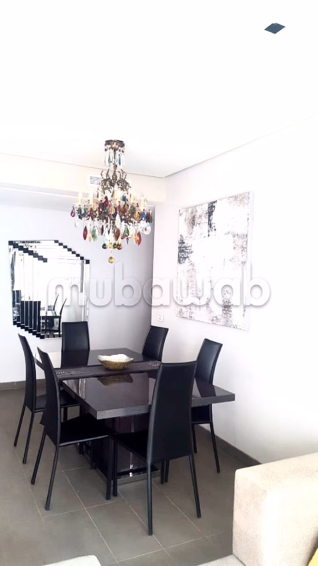 شقة جميلة للكراء بعين الذياب. 3 قطع. مفروشة. 