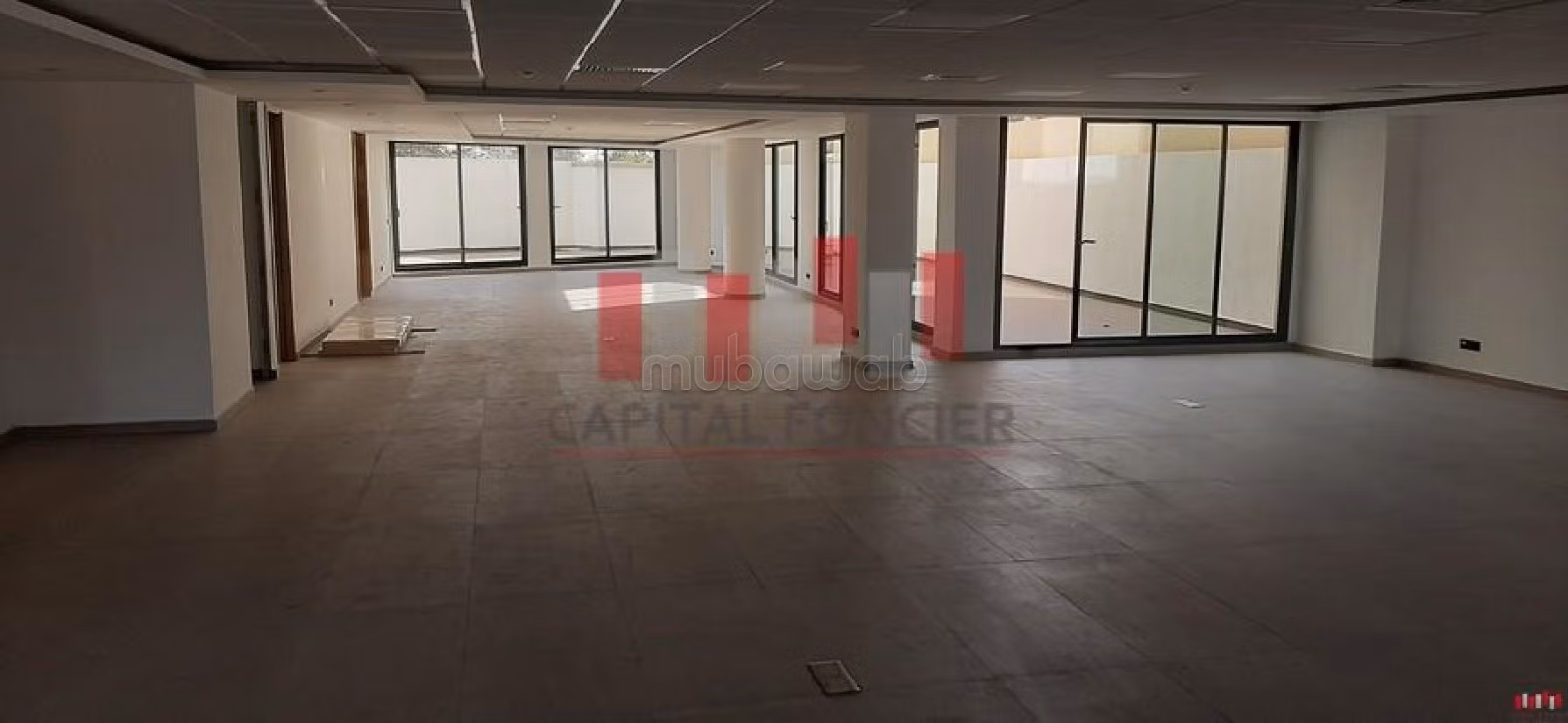 Immeuble a usage professionnel neuf de 3300 m de surface exploitable en plein route el jadida a la location