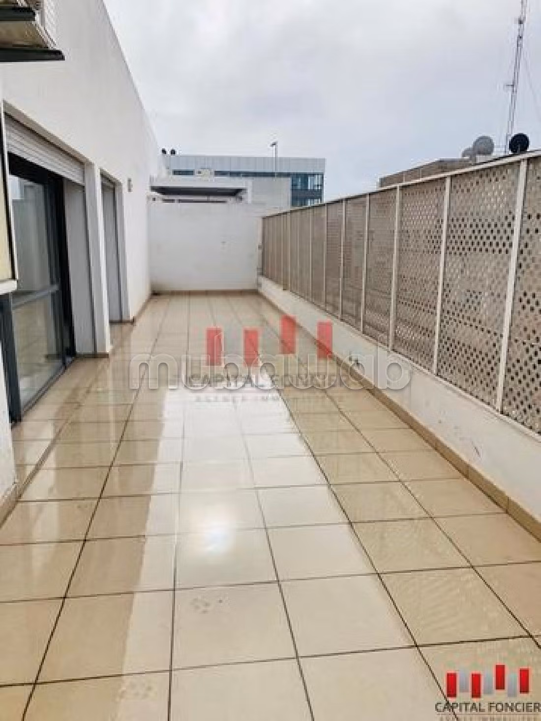 Terrasse dernier etage cosy