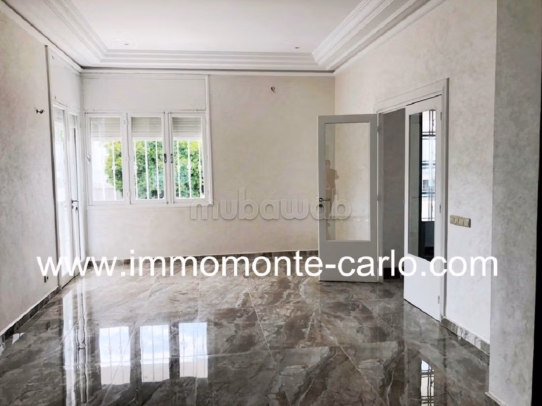 Luxury Villa for rent in Hassan Centre Ville. Surface area 500 m². Partial sea view, Centralised air conditioning