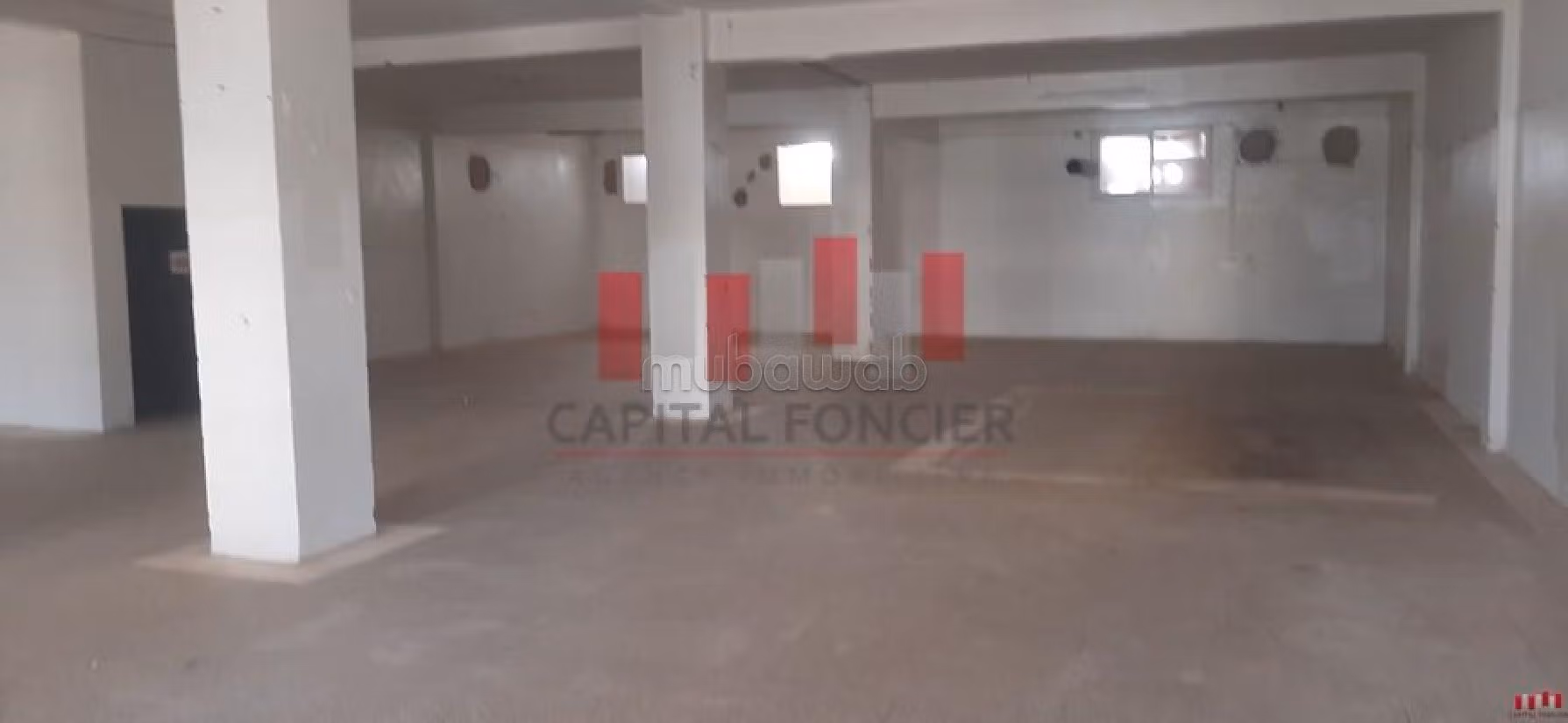 Offices & shops to rent in Sidi Maarouf. Dimension 550 m². 