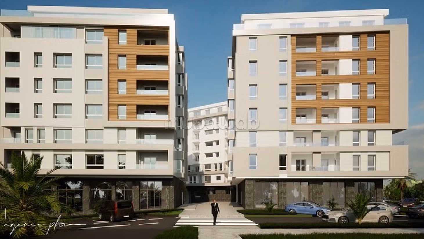 Apartment for sale in Marjane. Area 64 m². With lift and green area. 