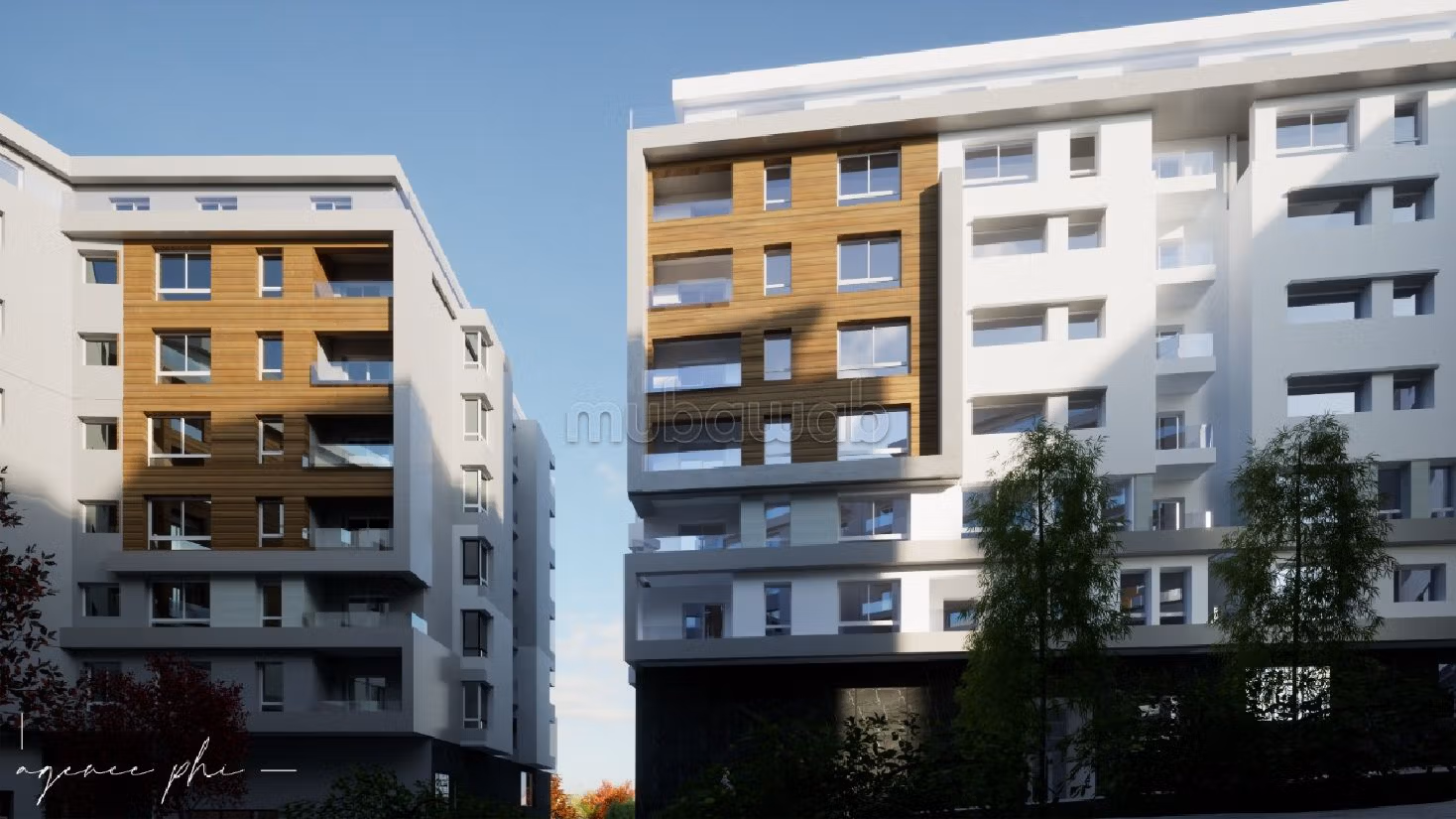Apartment for sale in Marjane. Area 64 m². With lift and green area. 