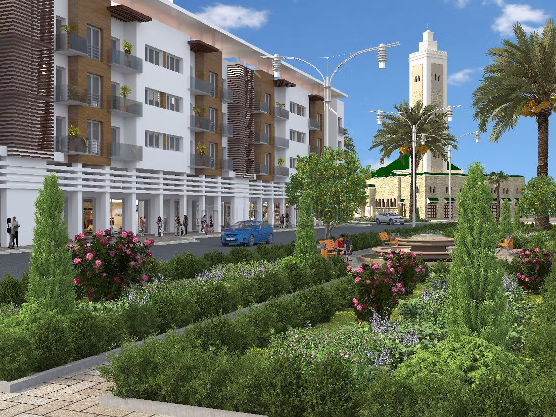 Appartementen te koop in Golf de Benslimane. Oppervlakte 90 m². 