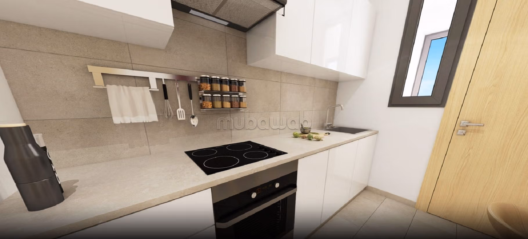 Fabulous apartment for sale in Tanger City Center. 2 rooms. 