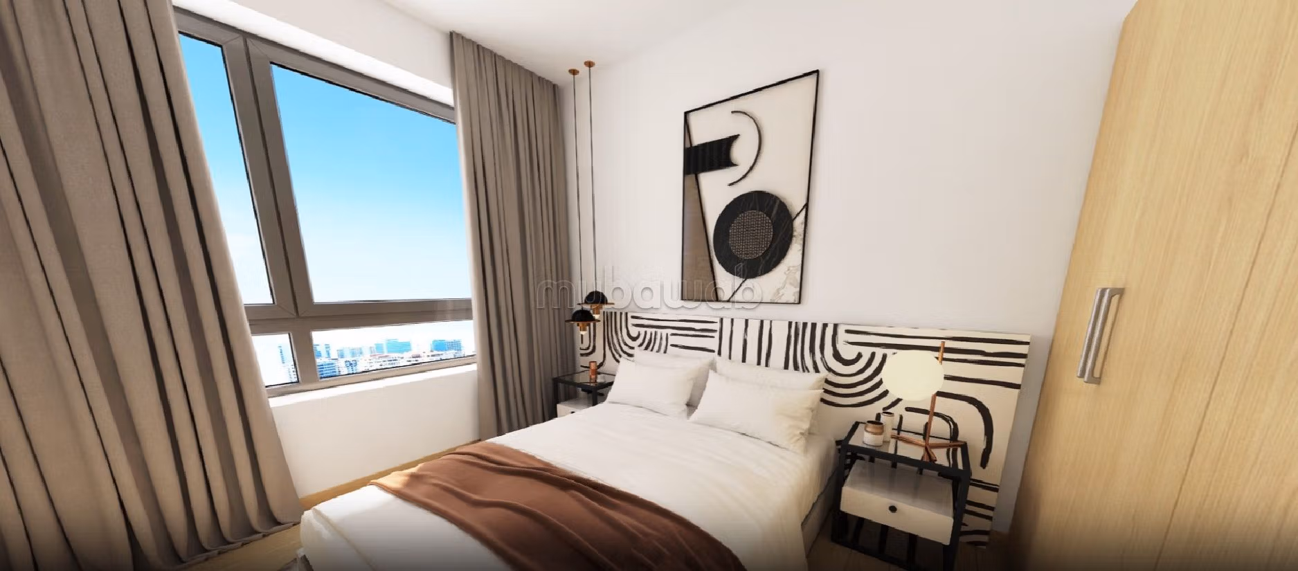 Fabulous apartment for sale in Tanger City Center. 2 rooms. 