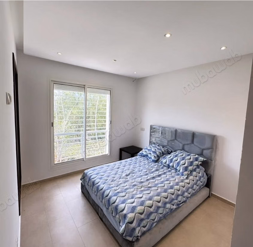 Exclusivity Modern villa with 3 semi-furnished bedrooms in Dar Bouazza in a secure residence for rent 2 minutes from private beaches