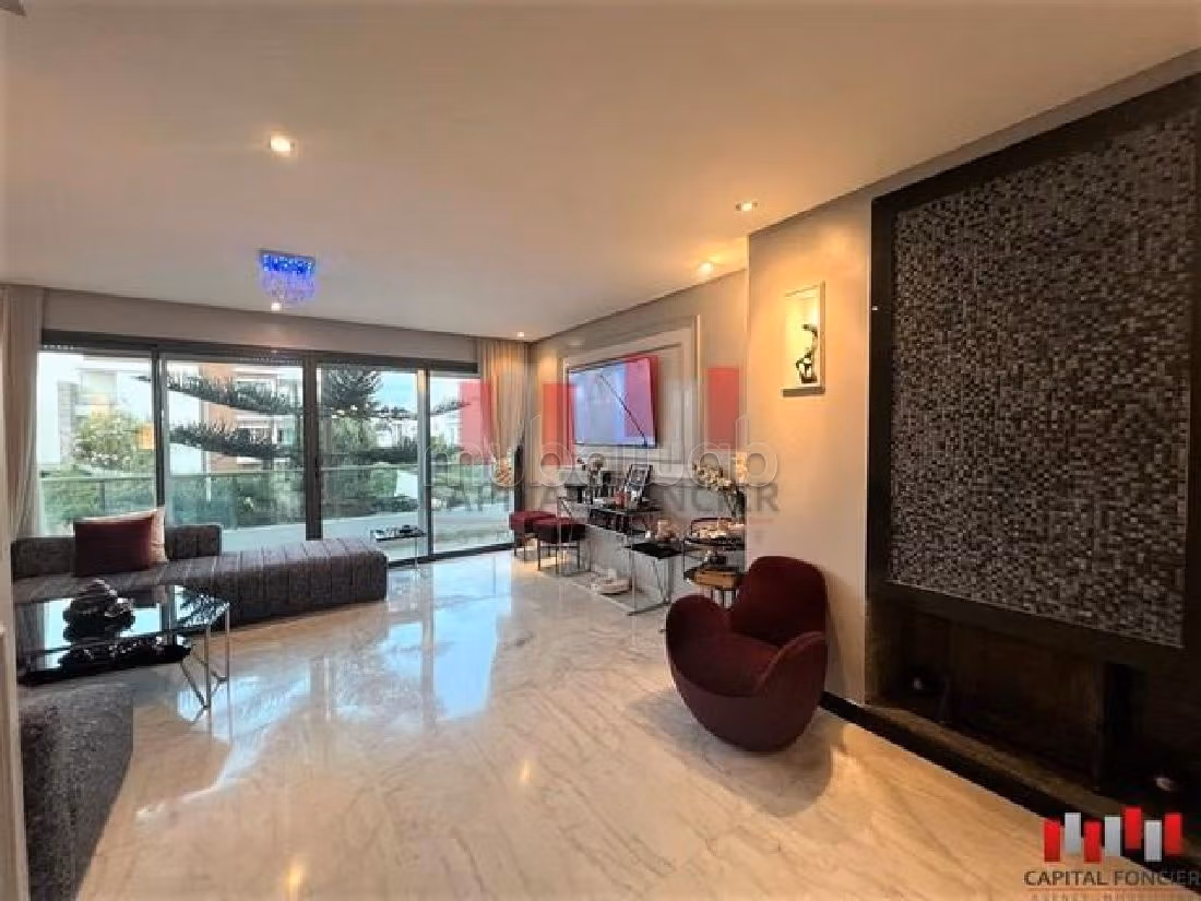 Magnifique appartement 3 chambres / vide /bouskoura