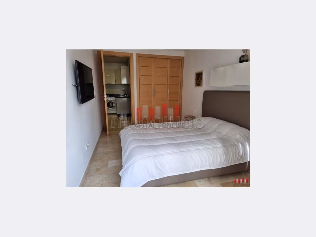 Appartementen om te huren in Les princesses. 1 Slaapkamer. Volledig gemeubileerd