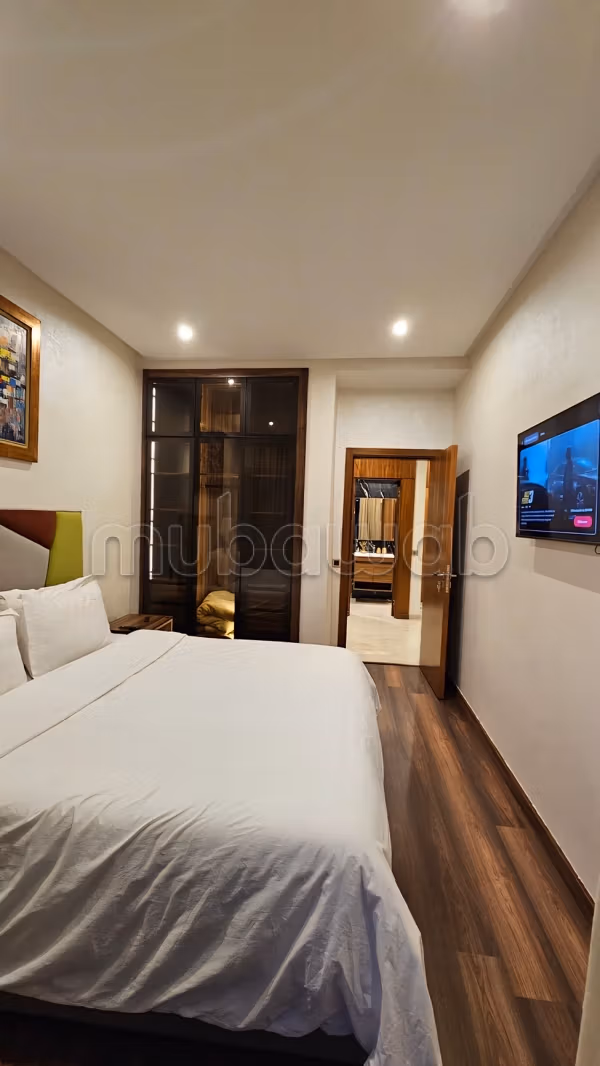 Affitto appartamento a Bab Al Bahar. 2 belle camere da letto. Porta blindata, salone marocchino