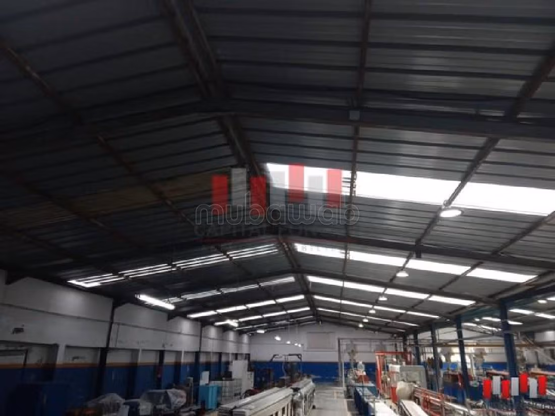 Exclusivité Usine industrielle de 3700 m2 de surface couverte a la location a ain sebaa